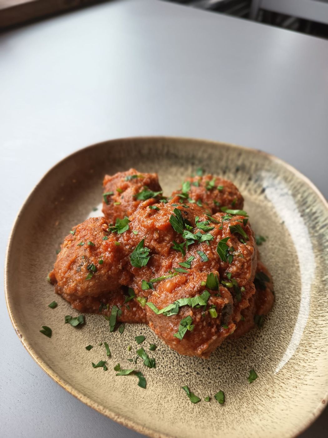 Albóndigas en salsa de tomate